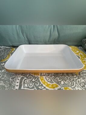 Emile Henry 10” x 14” Citron Ceramic Baking Dish Made in France